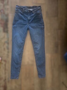 Banana Republic Devon High-Rise Slim Women’s Jeans - Dark Blue